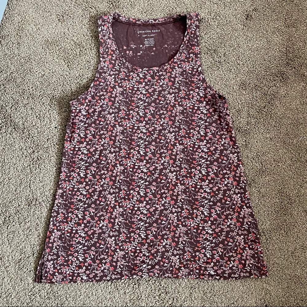 Floral tank top